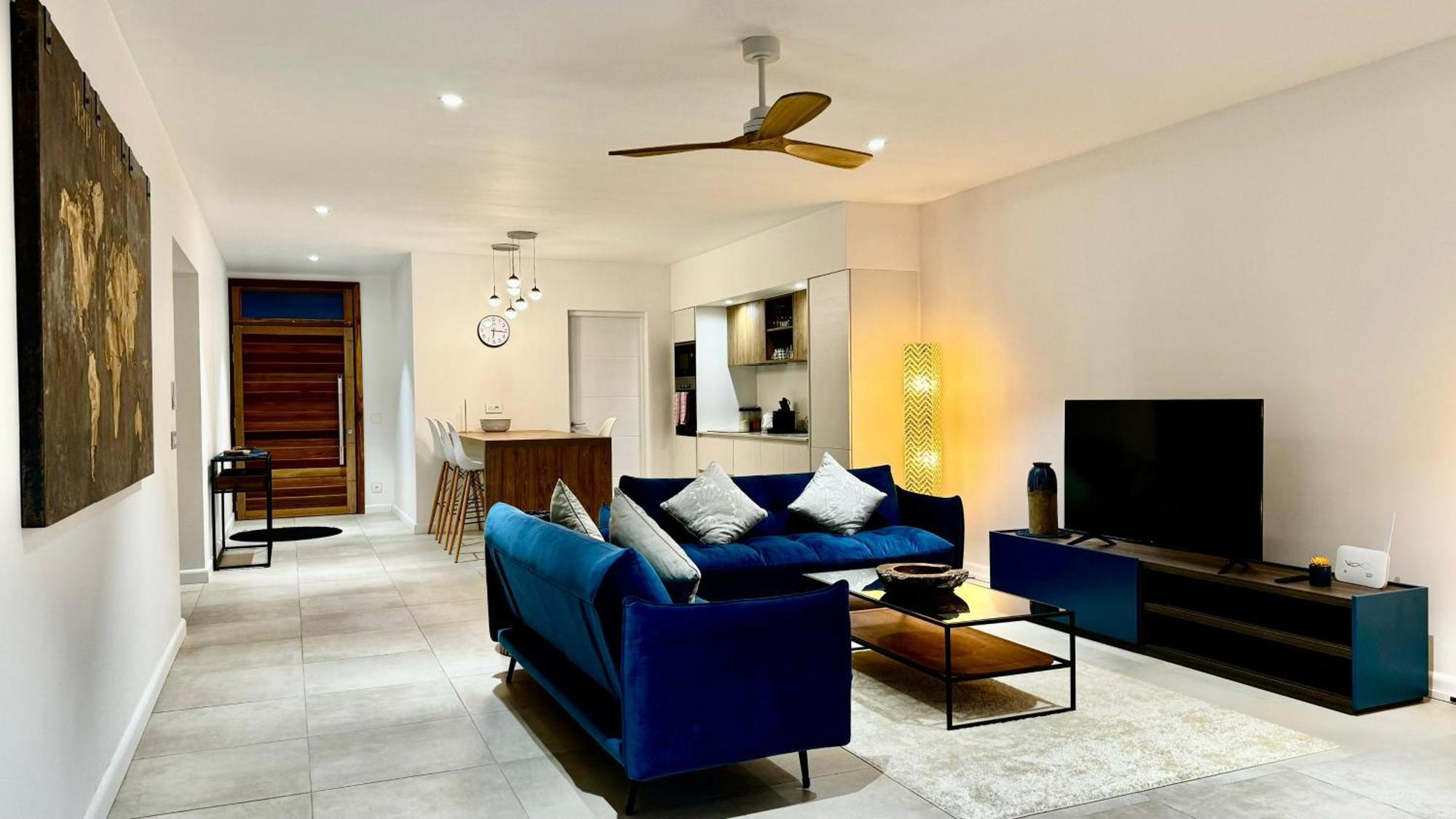 Appartement De Luxe Piscine Et Vue Mer Rivière Noire Dış mekan fotoğraf